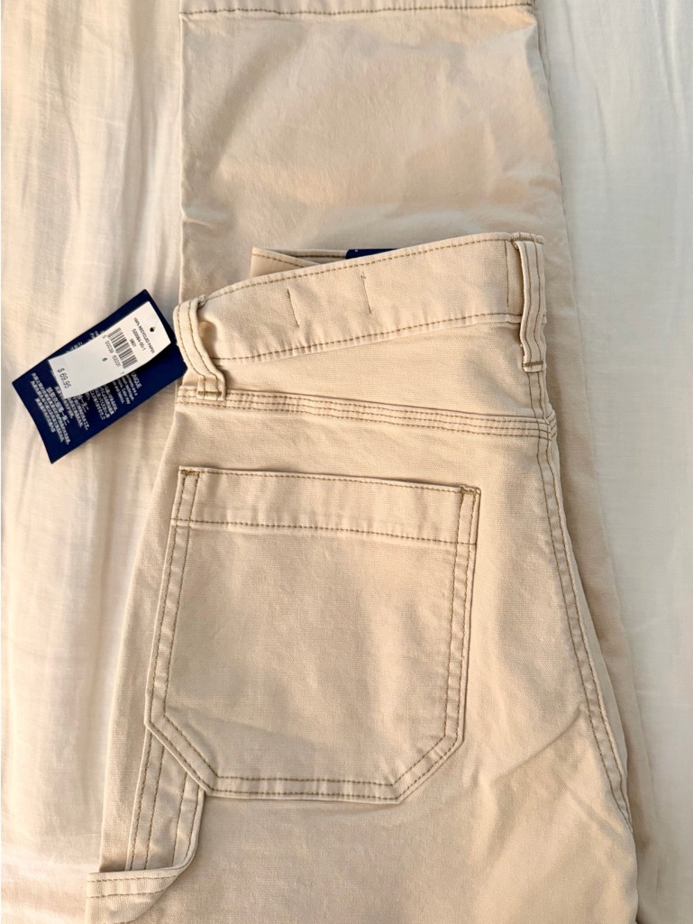 GAP Women's High-Rise Jeans in Cream